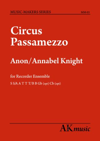Circus Passamezzo Front cover